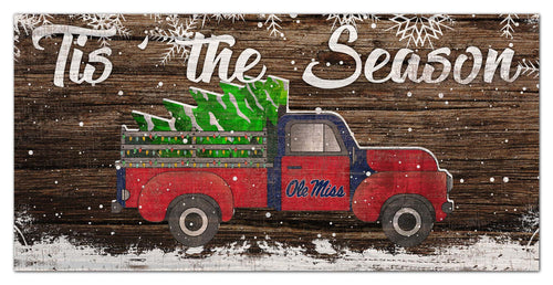 Wholesale C1032-Tis The Season Truck 6x12 / C1032-Ole Miss