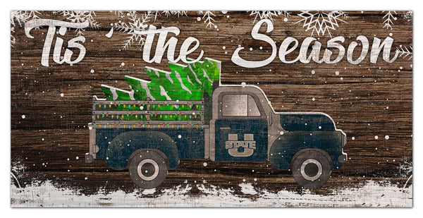 Wholesale C1032-Tis The Season Truck 6x12 / C1032-Utah State