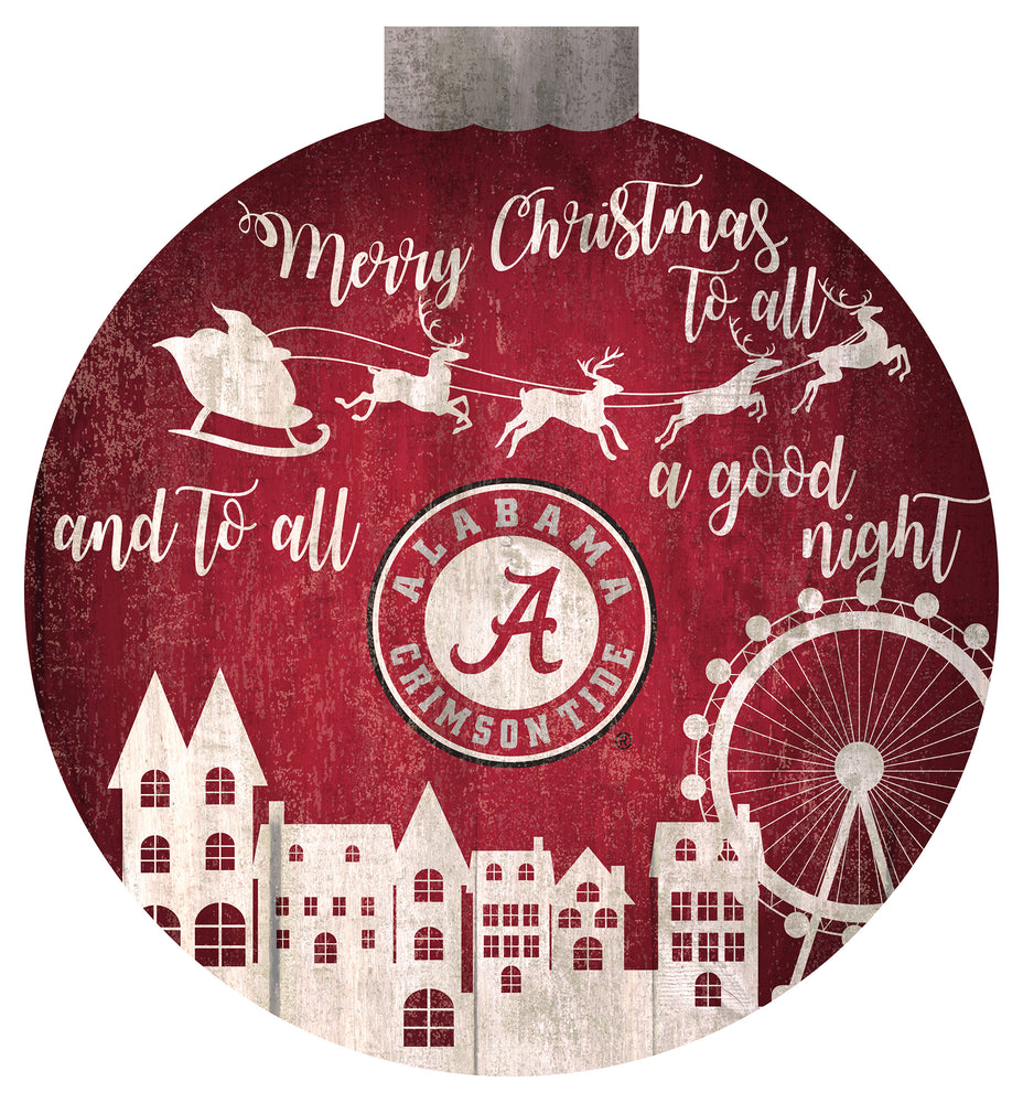 Wholesale NHL / H1033-Santa Village 12 in Wall Art / C1033-Alabama