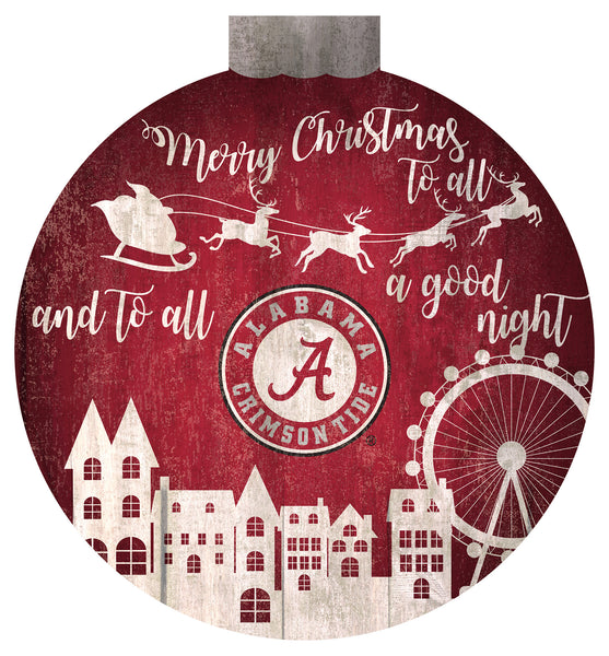 Wholesale NHL / H1033-Santa Village 12 in Wall Art / C1033-Alabama