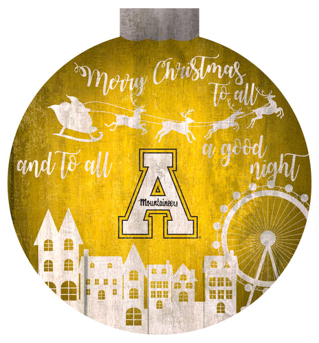 Wholesale NHL / H1033-Santa Village 12 in Wall Art / C1033-Appalachian State