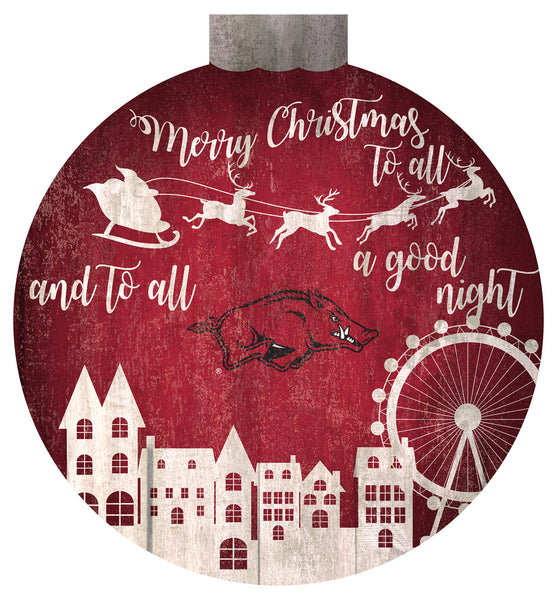 Wholesale NHL / H1033-Santa Village 12 in Wall Art / C1033-Arkansas