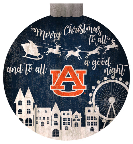 Wholesale NHL / H1033-Santa Village 12 in Wall Art / C1033-Auburn