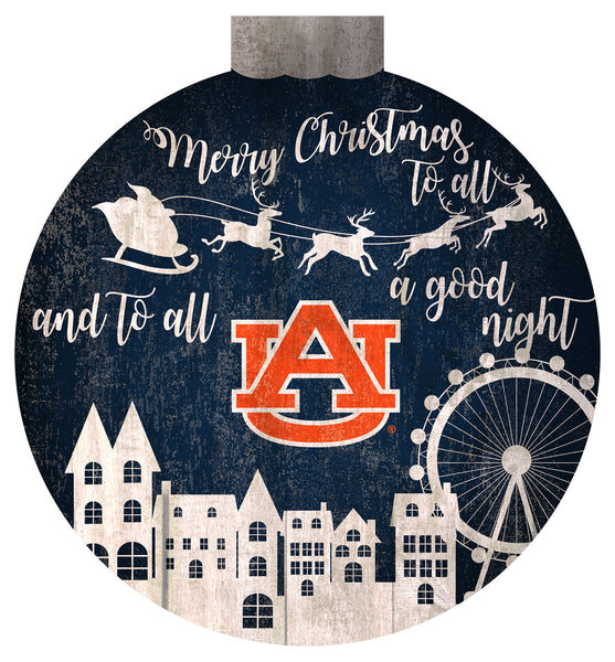 Wholesale NHL / H1033-Santa Village 12 in Wall Art / C1033-Auburn