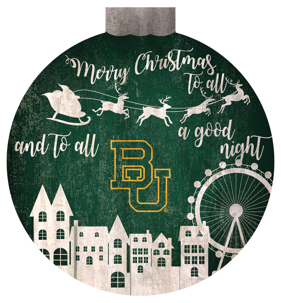 Wholesale NHL / H1033-Santa Village 12 in Wall Art / C1033-Baylor
