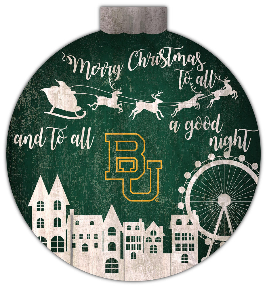 Wholesale C1033-Santa Village 12in Wall Art / C1033-Baylor