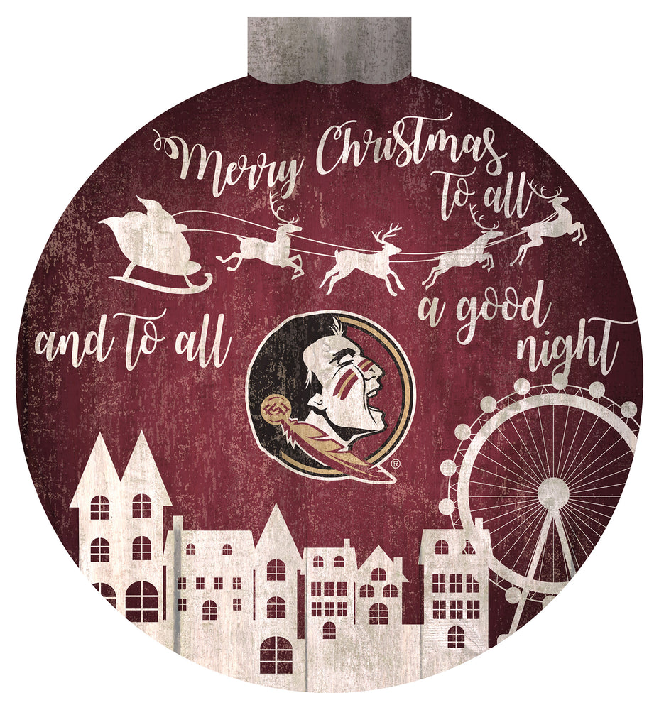 Wholesale NHL / H1033-Santa Village 12 in Wall Art / C1033-Florida State
