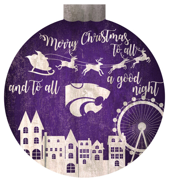 Wholesale NHL / H1033-Santa Village 12 in Wall Art / C1033-Kansas State