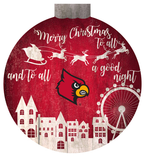 Wholesale NHL / H1033-Santa Village 12 in Wall Art / C1033-Louisville