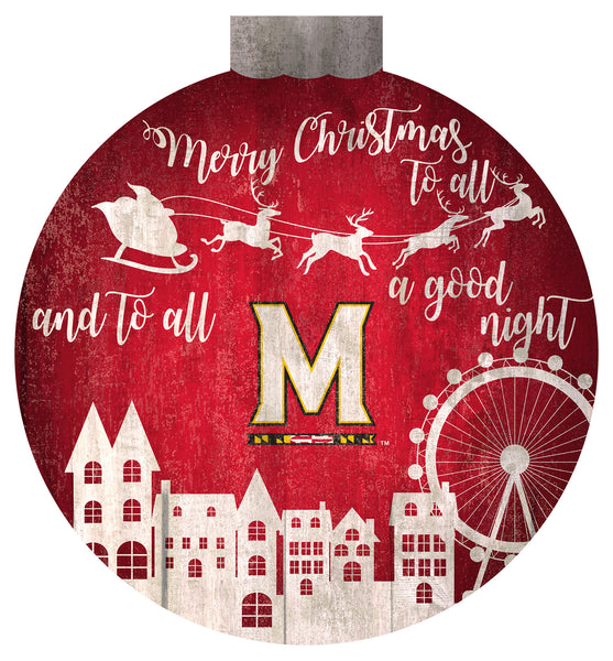 Wholesale NHL / H1033-Santa Village 12 in Wall Art / C1033-Maryland