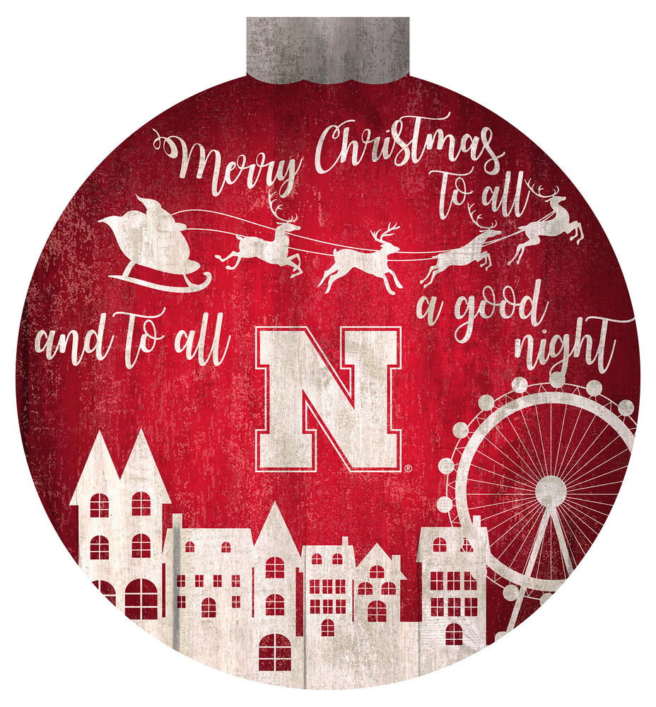 Wholesale NHL / H1033-Santa Village 12 in Wall Art / C1033-Nebraska