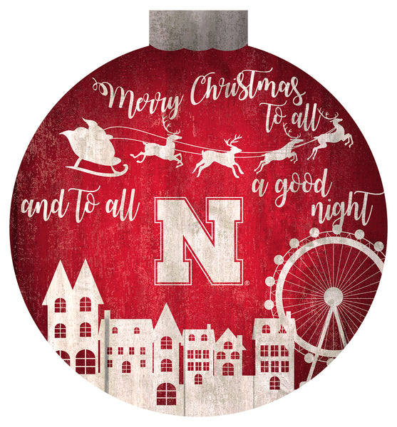 Wholesale NHL / H1033-Santa Village 12 in Wall Art / C1033-Nebraska
