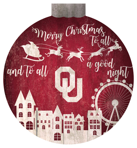 Wholesale NHL / H1033-Santa Village 12 in Wall Art / C1033-Oklahoma