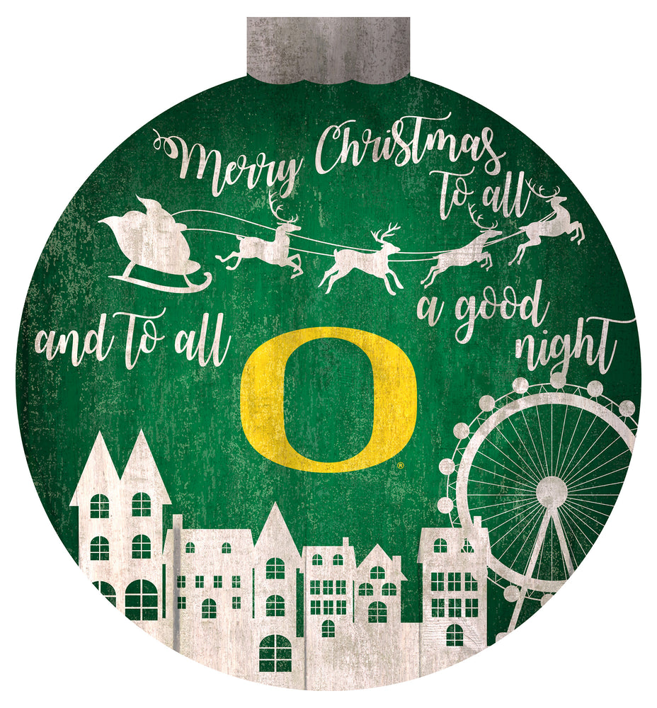 Wholesale NHL / H1033-Santa Village 12 in Wall Art / C1033-Oregon