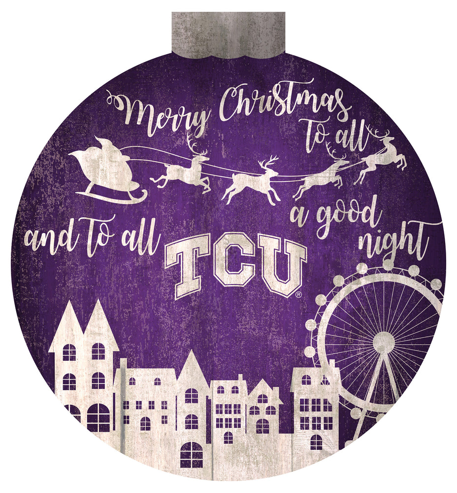 Wholesale NHL / H1033-Santa Village 12 in Wall Art / C1033-TCU