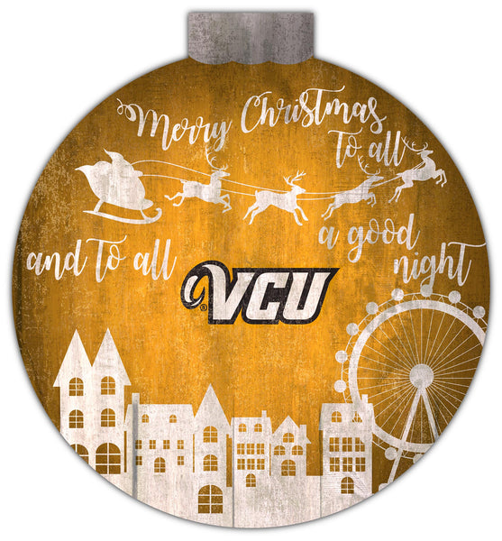 Wholesale C1033-Santa Village 12in Wall Art / C1033-VCU