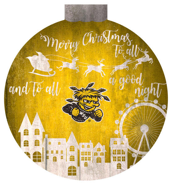 Wholesale NHL / H1033-Santa Village 12 in Wall Art / C1033-Wichita State