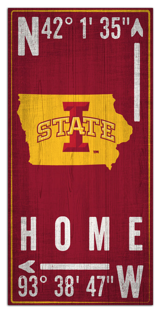 Wholesale C1034-Coordinates 6x12 / C1034-Iowa State