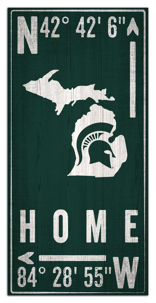 Wholesale C1034-Coordinates 6x12 / C1034-Michigan State