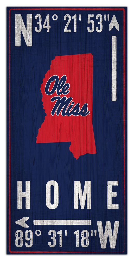 Wholesale C1034-Coordinates 6x12 / C1034-Ole Miss