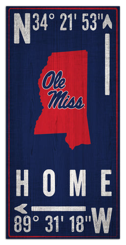 Wholesale C1034-Coordinates 6x12 / C1034-Ole Miss