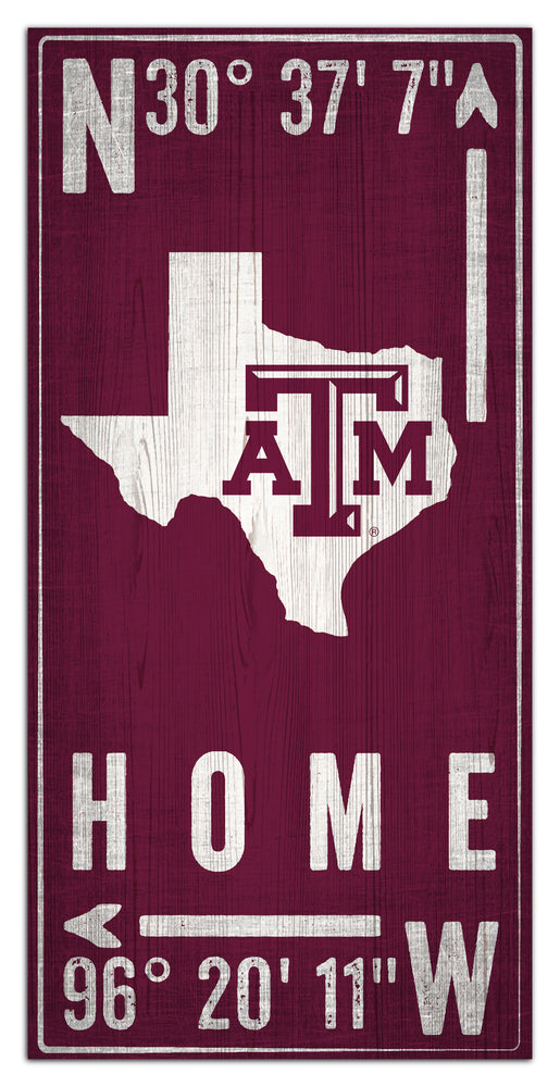 Wholesale C1034-Coordinates 6x12 / C1034-Texas A&M