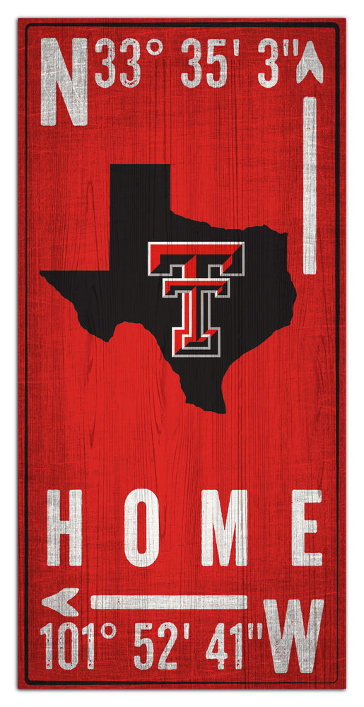 Wholesale C1034-Coordinates 6x12 / C1034-Texas Tech