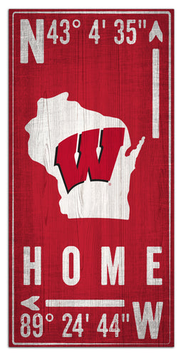 Wholesale C1034-Coordinates 6x12 / C1034-Wisconsin
