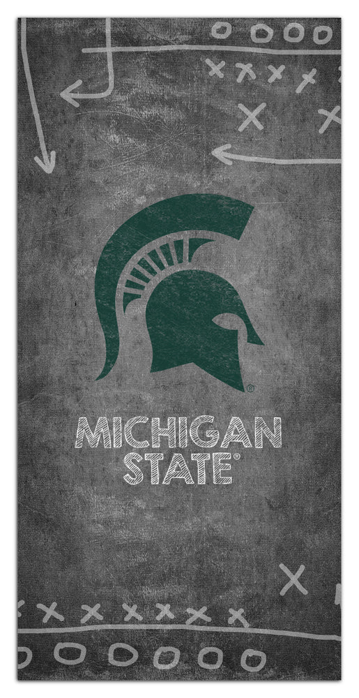 Wholesale C1035-Chalk Playbook 6x12 / C1035-Michigan State