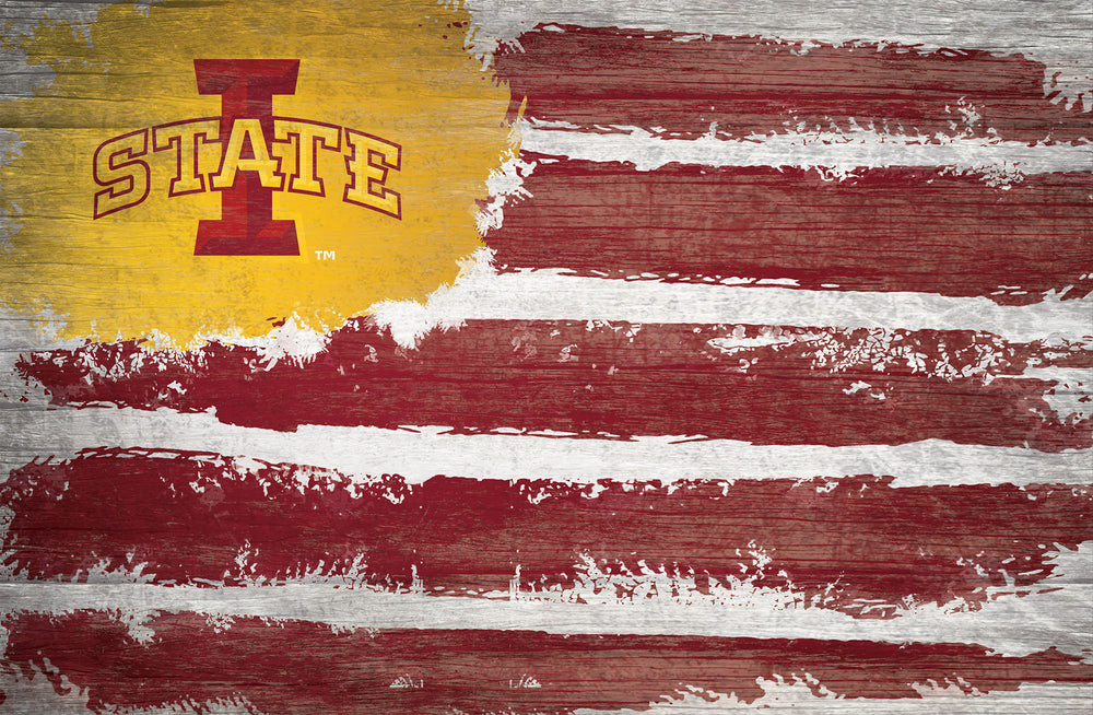 Wholesale C1037-Flag 17x26 / C1037-Iowa State