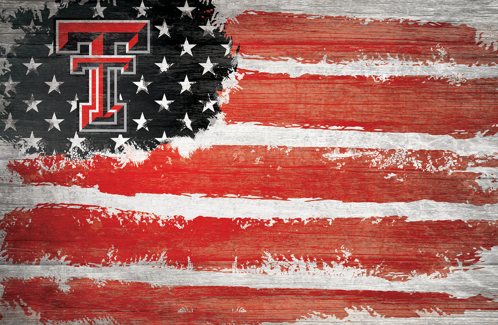 Wholesale C1037-Flag 17x26 / C1037-Texas Tech