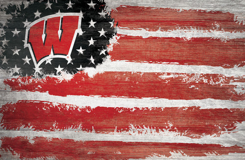 Wholesale C1037-Flag 17x26 / C1037-Wisconsin