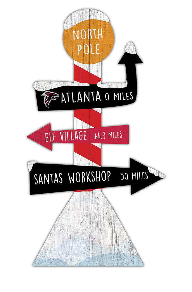 Wholesale NFL2085-Directional North Pole (Classic Impressions) / C2085-Atlanta Falcons