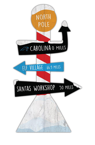 Wholesale NFL2085-Directional North Pole (Classic Impressions) / C2085-Carolina Panthers