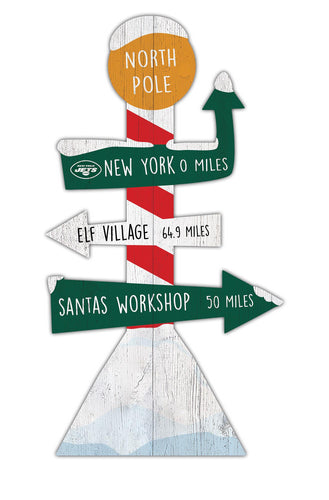 Wholesale NFL2085-Directional North Pole (Classic Impressions) / C2085-New York Jets