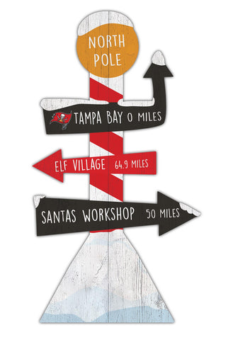 Wholesale NFL2085-Directional North Pole (Classic Impressions) / C2085-Tampa Bay Buccaneers