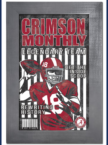 Wholesale C2087-Team Illustrated Frame 11x19 / C2087-Alabama