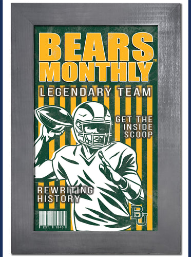 Wholesale C2087-Team Illustrated Frame 11x19 / C2087-Baylor