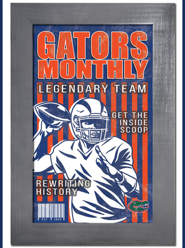 Wholesale C2087-Team Illustrated Frame 11x19 / C2087-Florida