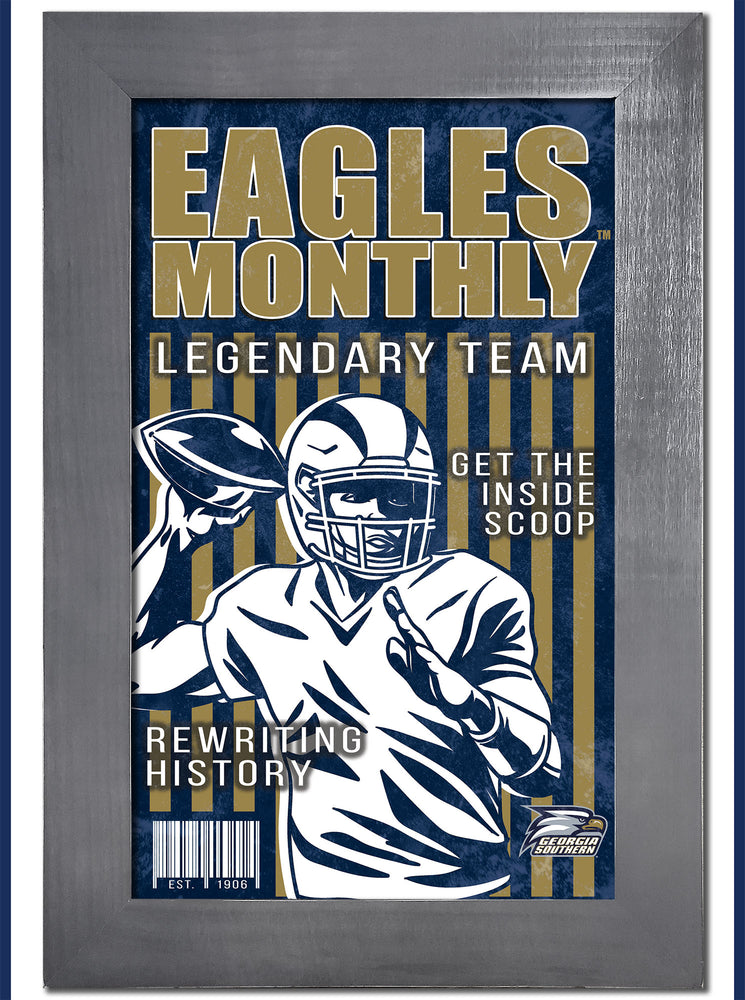 Wholesale C2087-Team Illustrated Frame 11x19 / C2087-Georgia Southern