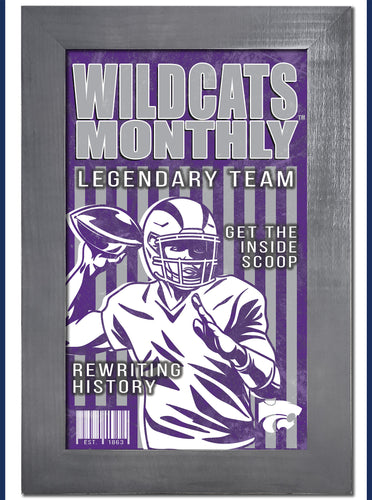 Wholesale C2087-Team Illustrated Frame 11x19 / C2087-Kansas State
