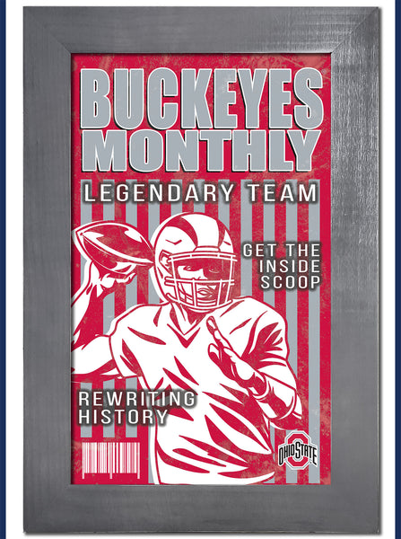 Wholesale C2087-Team Illustrated Frame 11x19 / C2087-Ohio State