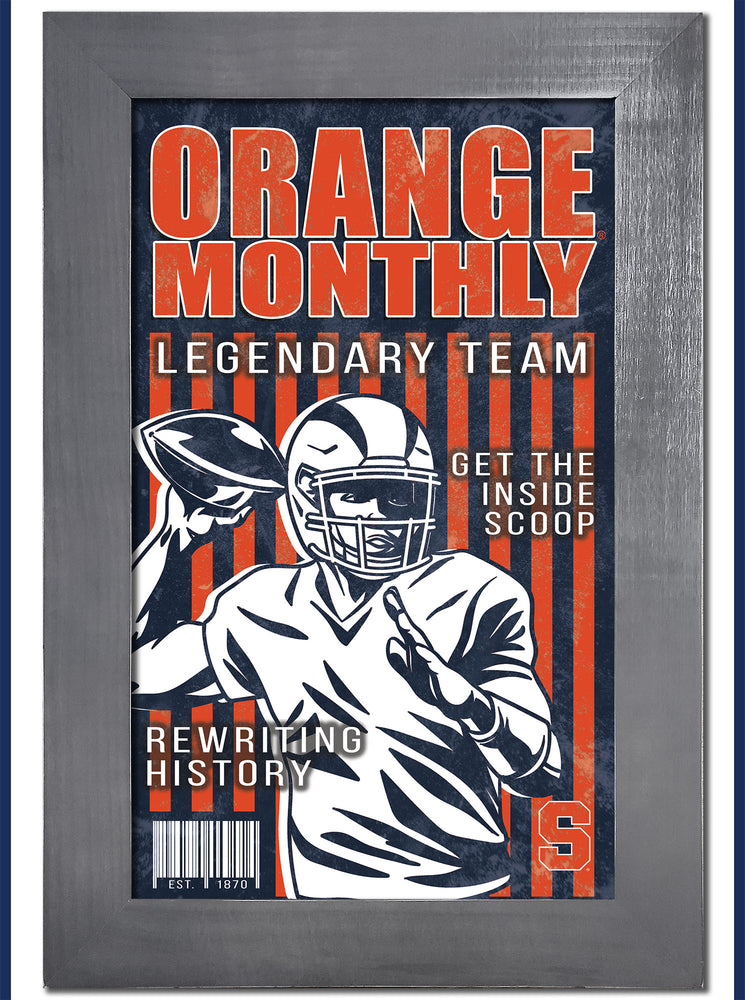 Wholesale C2087-Team Illustrated Frame 11x19 / C2087-Syracuse