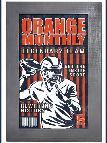 Wholesale C2087-Team Illustrated Frame 11x19 / C2087-Syracuse