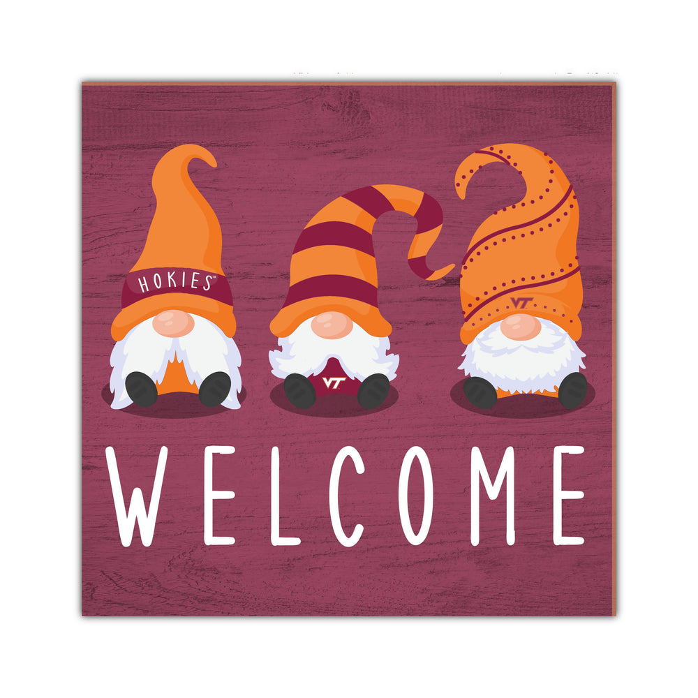 Wholesale C2089-Welcome Gnomes 10x10 / C2089-Virginia Tech