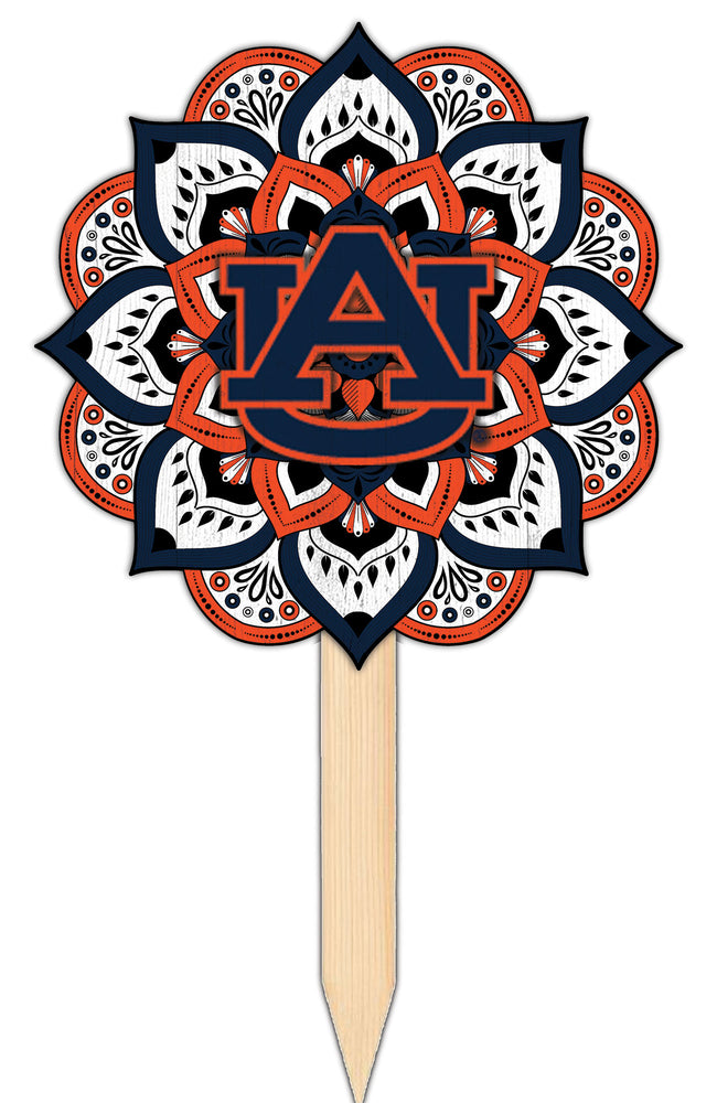 Wholesale C2095-Mandala Yard Stake 12in / C2095-auburn-white.png