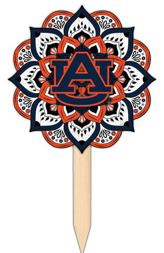 Wholesale C2095-Mandala Yard Stake 12in / C2095-auburn-white.png