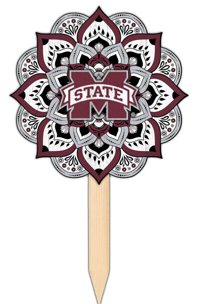 Wholesale C2095-Mandala Yard Stake 12in / C2095-mississippi-state-white.png