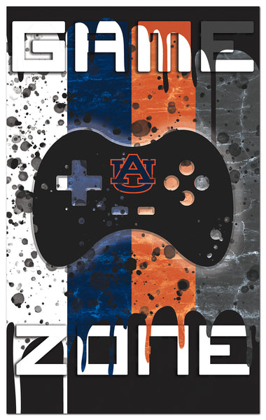 Wholesale C2104-4 Color Grunge Game Zone 11x19 / C2104-Auburn