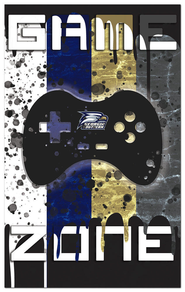 Wholesale C2104-4 Color Grunge Game Zone 11x19 / C2104-Georgia Southern